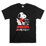 Snoopy If You Dont Like 49ers Kiss My Endzone San Francisco 49ers Fans T Shirt 6