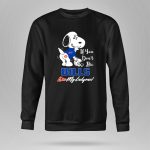 Snoopy If You Dont Like Bills Kiss My Endzone Buffalo Bills 9 Sweatshirt