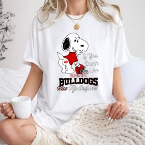 Snoopy If You Dont Like Kiss My Endzone Georgia Bulldogs 1 T Shirt.jpg