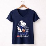 Snoopy If You Dont Like Pelicans Kiss My Endzone Basketball 5 Womens V Neck