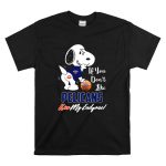 Snoopy If You Dont Like Pelicans Kiss My Endzone Basketball T Shirt 6