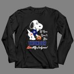 Snoopy If You Dont Like Thunder Kiss My Endzone Oklahoma City Thunder Fans 4 Long Sleeves