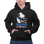 Snoopy If You Dont Like Timberwolves Kiss My Endzone Basketball Fan Phrase 2 Hoodie