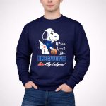 Snoopy If You Dont Like Timberwolves Kiss My Endzone Basketball Fan Phrase 3 Sweatshirt