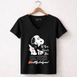 Snoopy If You Dont Like Vancouver Canucks Kiss My Endzone 7 Womens V Neck.jpg