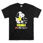Snoopy If You Dont Like Vikings Kiss My Endzone Minnesota Vikings Fans T Shirt 6