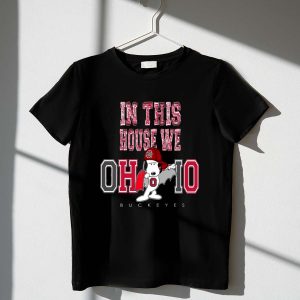 Snoopy In This House We Ohio Buckeyes Dance Shirt