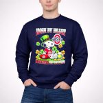 Snoopy Irish By Heart Buckeyes By Passion St Patricks Day 3 Sweatshirt