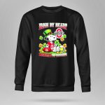 Snoopy Irish By Heart Buckeyes By Passion St Patricks Day 9 Sweatshirt