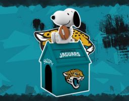 Snoopy Jacksonville Jaguars Banner