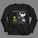 Snoopy Joe Cool And Woodstock The Green Bay Packers 4 Long Sleeves