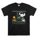 Snoopy Joe Cool And Woodstock The Green Bay Packers T Shirt 6