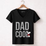 Snoopy Joe Cool Dad Cool 7 Womens V Neck