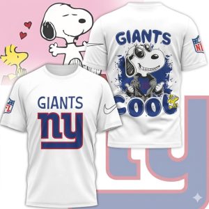 Snoopy Joe Cool New York Giants All Over Print T Shirt 1.jpg