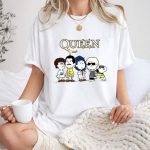 Snoopy Joe Cool With The Queen Band 80s 1 T Shirt.jpg