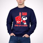 Snoopy Kansas City Chiefs 1 DAD One Of A Kind 3 Sweatshirt