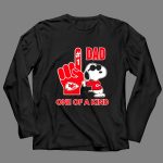 Snoopy Kansas City Chiefs 1 DAD One Of A Kind 4 Long Sleeves