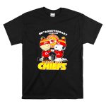 Snoopy Kansas City Chiefs 66th Anniversary 1960 2026 City skyline T Shirt 6