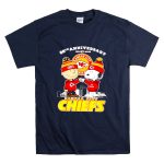Snoopy Kansas City Chiefs 66th Anniversary 1960 2026 City skyline T Shirt 7