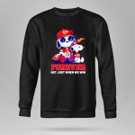 Snoopy Kansas City Chiefs Forever Not Just When We Win 9 Sweatshirt