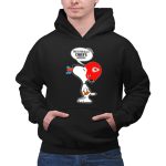 Snoopy Kansas City Chiefs Helmet Football Haters Speech Bubble 2 Hoodie