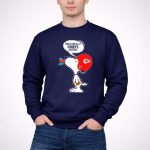 Snoopy Kansas City Chiefs Helmet Football Haters Speech Bubble 3 Sweatshirt