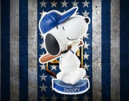 Snoopy Kansas City Royals Banner