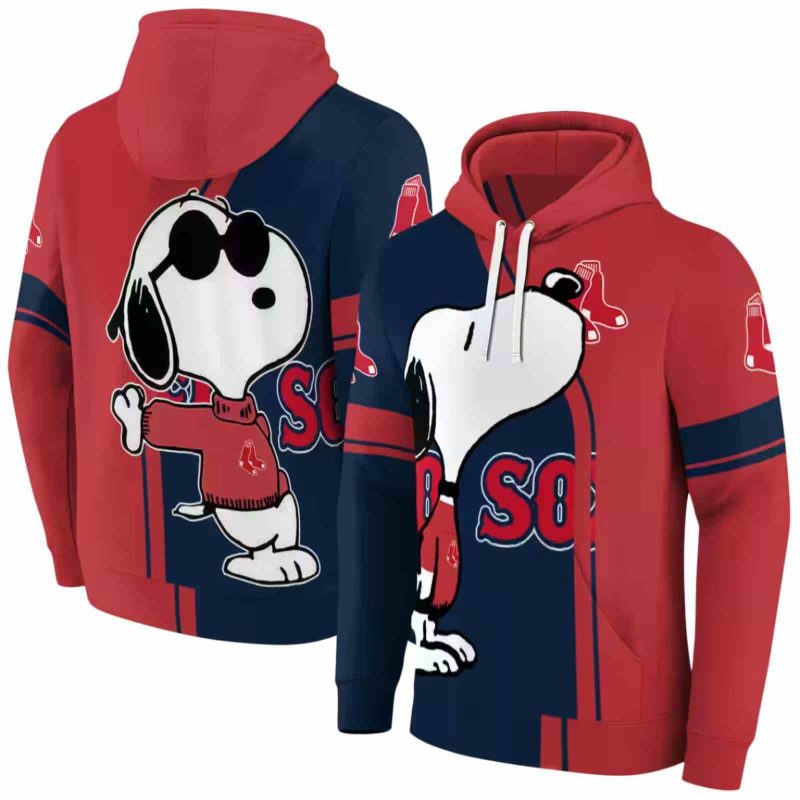 Snoopy Kiss Logo Boston Red Sox Aop Hoodie 1.Jpeg