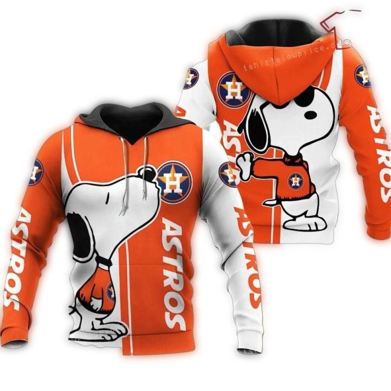 Snoopy Kiss Logo Houston Astros All Over Print Hoodie 1.Jpg
