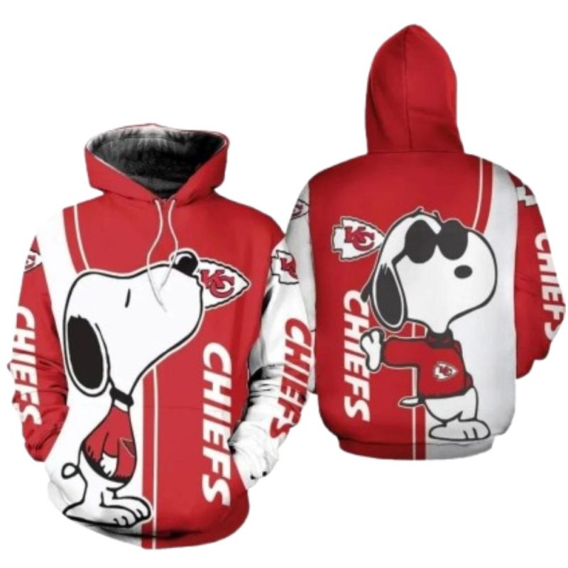 Snoopy Kiss Logo Kansas City Chiefs Graphic All Over Print Hoodie 1.Jpg