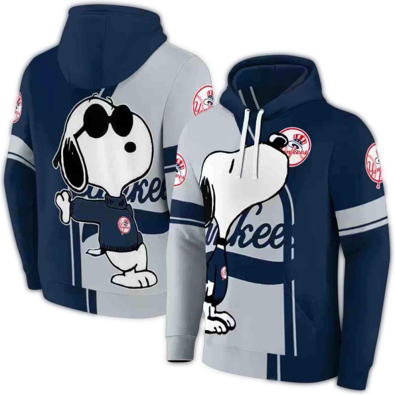 Snoopy Kiss Logo New York Yankees Graphic Aop Hoodie 1.Jpg