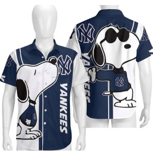 Snoopy Kiss Logo New York Yankees hawaiian shirt.jpg