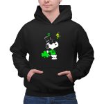 Snoopy Kiss Me 100 Irish St Patricks Day Shamrock Hat Woodstock 2 Hoodie