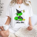 Snoopy Kiss Me 100 Irish St Patricks Day Wizard Woodstock 1 T Shirt