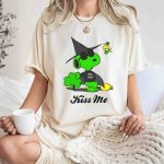Snoopy Kiss Me 100 Irish St Patricks Day Wizard Woodstock T Shirt 7