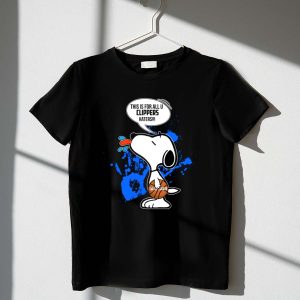 Snoopy La Clippers Haters La Land Basketball Fans 1 T Shirt