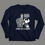 Snoopy Las Vegas Raiders 1 DAD One of A Kind 6 Long Sleeves