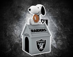 Snoopy Las Vegas Raiders Banners