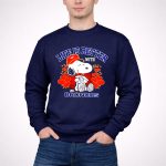 Snoopy Life is better with Denver Broncos 3 Sweatshirt