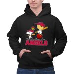 Snoopy Los Angeles Angels Baseball Fans With Woodstock And Bat 2 Hoodie.jpg