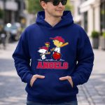 Snoopy Los Angeles Angels Baseball Fans With Woodstock And Bat 8 Hoodie.jpg