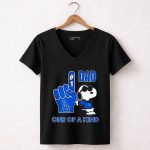 Snoopy Los Angeles Dodgers 1 DAD One Of A Kind 7 Womens V Neck