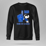 Snoopy Los Angeles Dodgers 1 DAD One Of A Kind 9 Sweatshirt