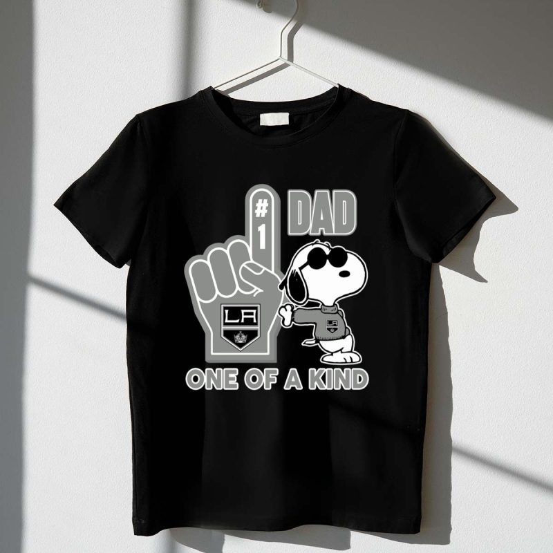 Snoopy Los Angeles Kings 1 Dad One Of A Kind 1 T Shirt.jpg