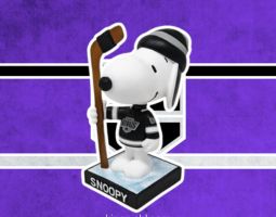 Snoopy Los Angeles Kings Banner
