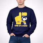 Snoopy Los Angeles Lakers 1 DAD One Of A Kind 3 Sweatshirt