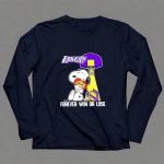 Snoopy Los Angeles Lakers Basketball Forever Win or Lose 6 Long Sleeves