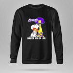 Snoopy Los Angeles Lakers Basketball Forever Win or Lose 9 Hoodie