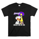 Snoopy Los Angeles Lakers Basketball Forever Win or Lose T Shirt 6