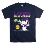Snoopy Los Angeles Lakers Make Me Drink T Shirt 7